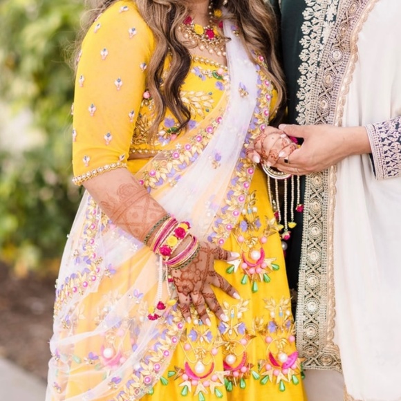 Papa Don’t Preach HEAVY lehnga - Picture 1 of 5